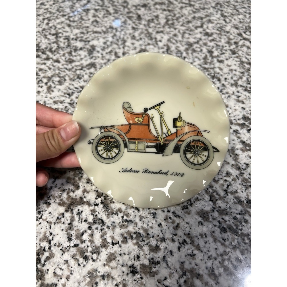 Vintage Autoar‎ Runabout 1902 Small Plate 5"